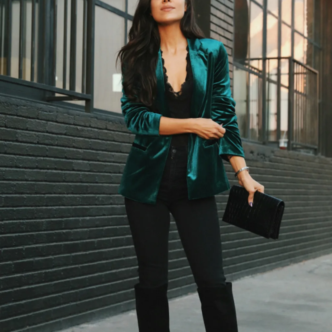 Blazer Donna per Ufficio Taglio Classico Versatile