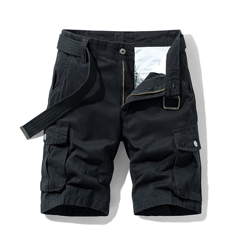 Bermuda Cargo Uomo Comodi Tasche Multiple