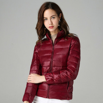 Giacca Donna Leggera Piumino Idrorepellente Calda