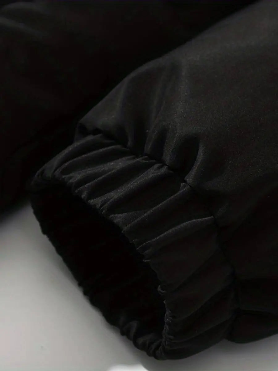 Giacca Invernale Donna con Zip e Cappuccio Calda