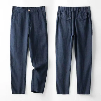 Completo Lino Uomo Stile Elegante