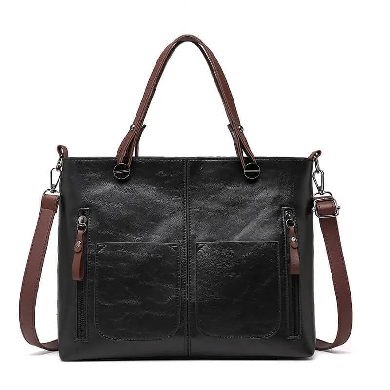 Borsa Donna Vintage in Pelle Stile Elegante Resistente