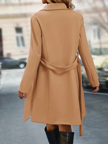 Trench Coat Donna Doppio Petto Classico