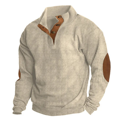 Maglione Uomo Manica Lunga Caldo e Confortevole Autunno Inverno