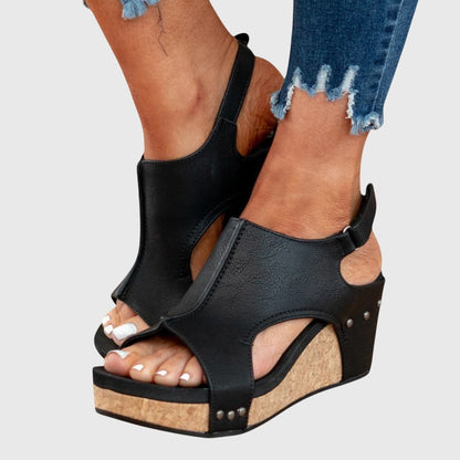 Sandali Donna Orthopedici con Zeppa Platform