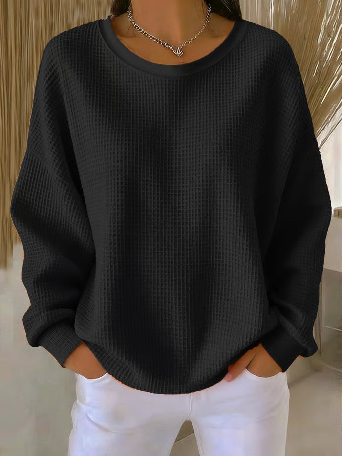 Maglione Donna in Maglia Morbida Girocollo