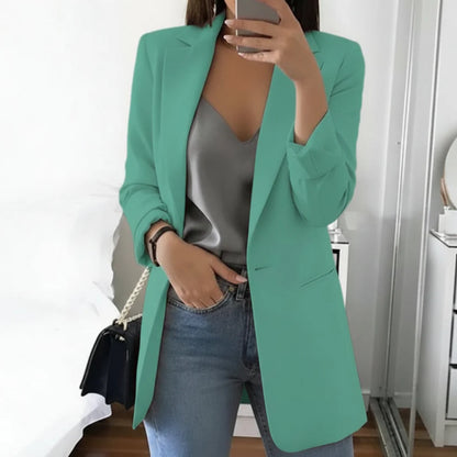 Blazer Donna Elegante per Ufficio Classico