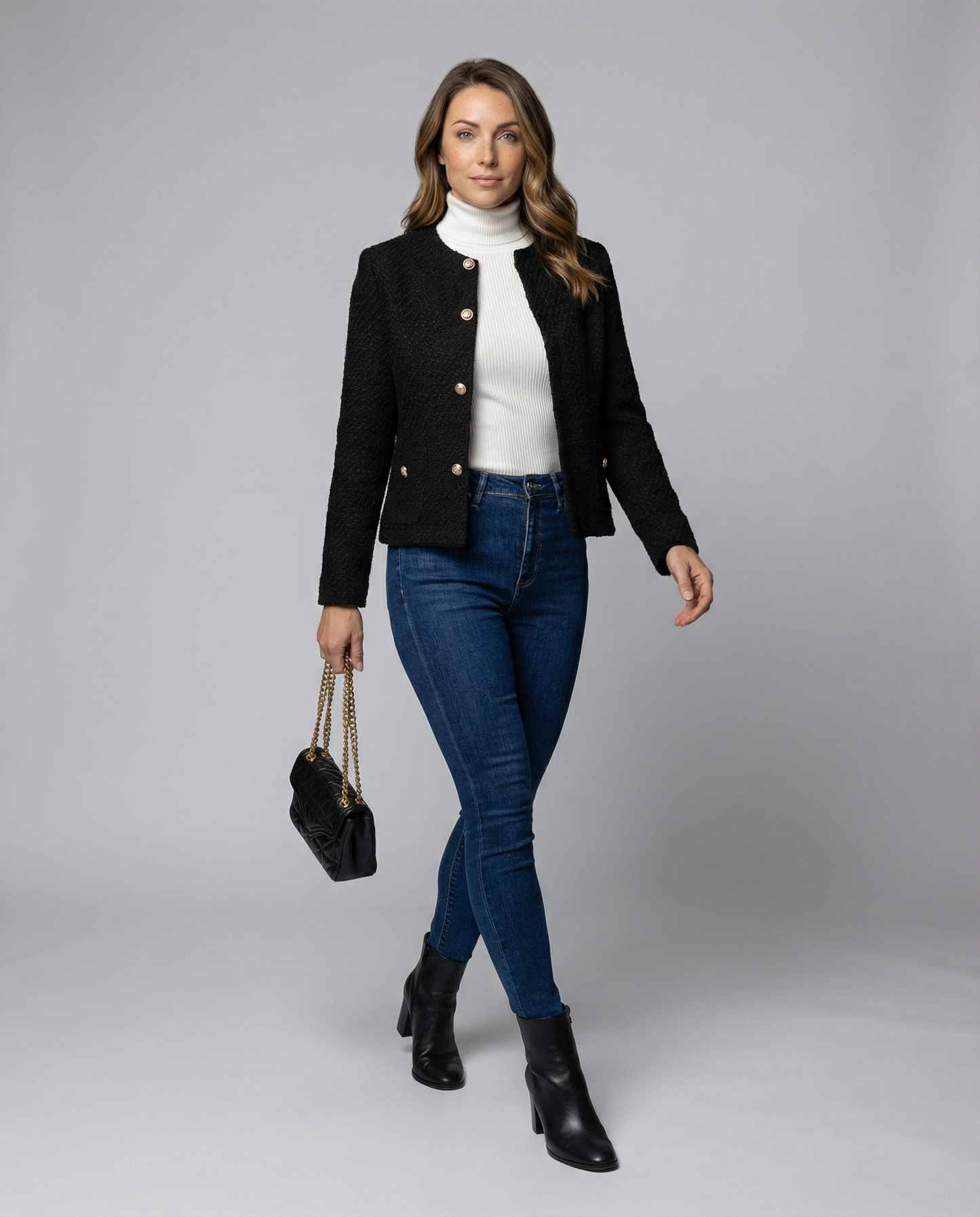 Giacca Donna Monopetto Elegante Slim Fit - Brentozzi