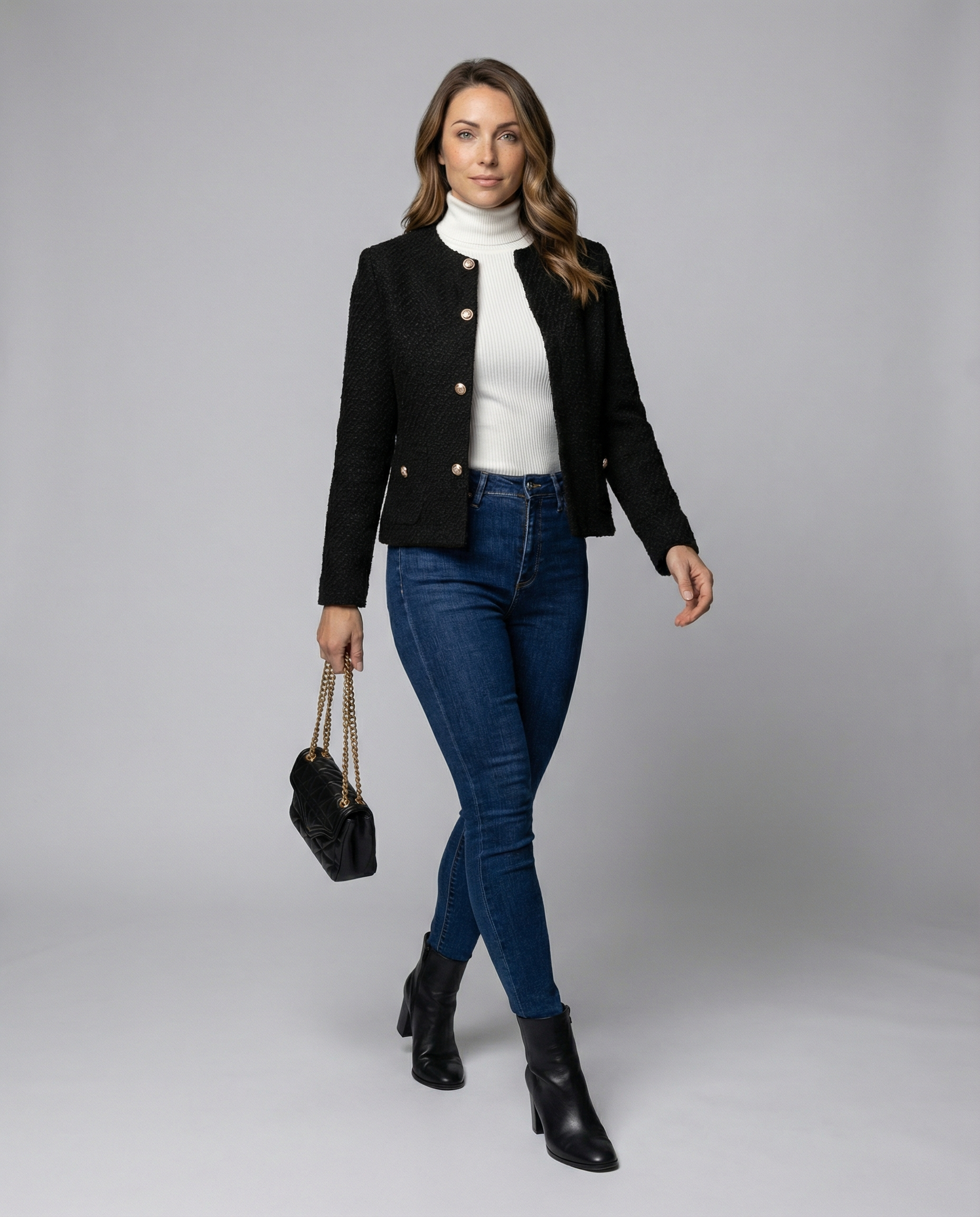 Giacca Donna Monopetto Elegante Slim Fit - Brentozzi