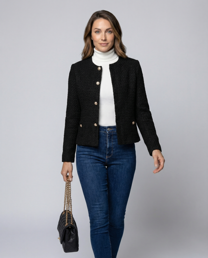 Giacca Donna Monopetto Elegante Slim Fit