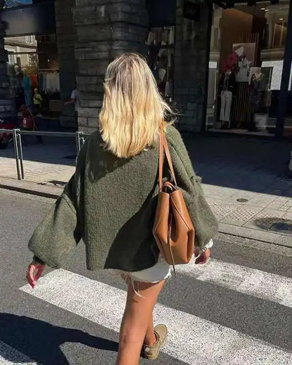 Maglione Donna Maglia Oversize Confortevole