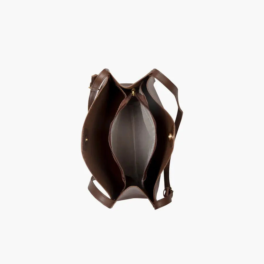 Borsa Tracolla Donna in Pelle Linee Pulite e Tracolla Stretta
