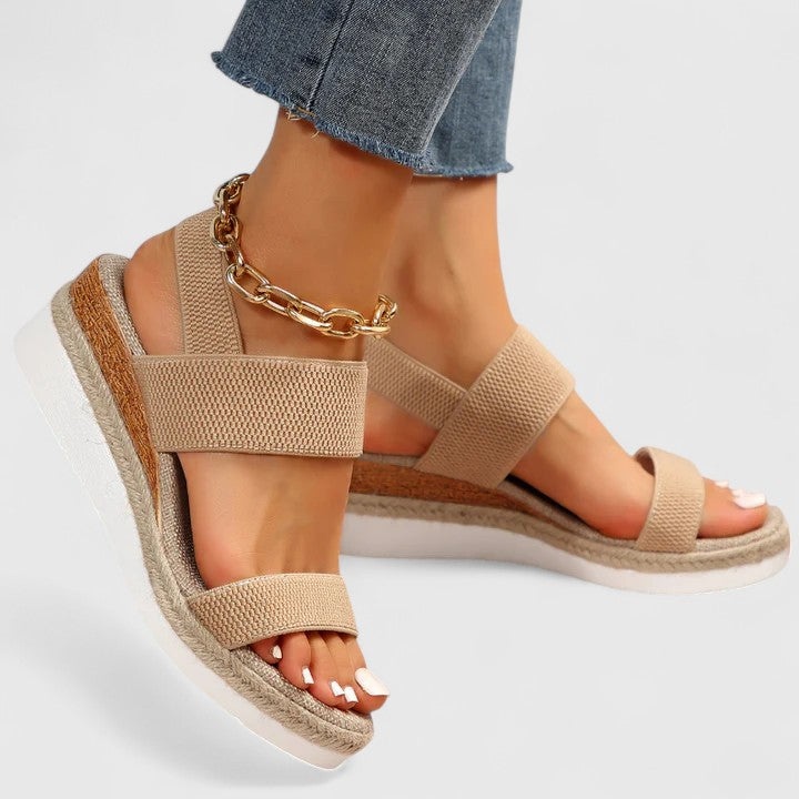Sandali Donna Orthopedici Platform con Cinturini