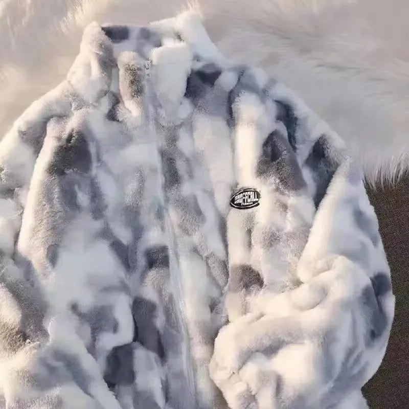 Giacca Invernale Donna in Pile Caldo Mezza Zip