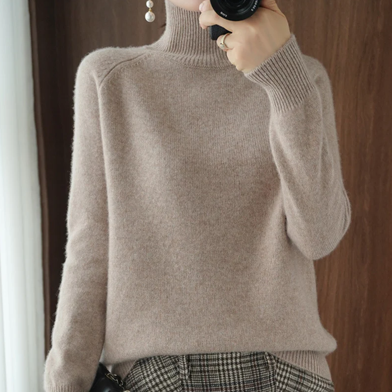 Maglione Donna in Lana Caldo Regular Fit