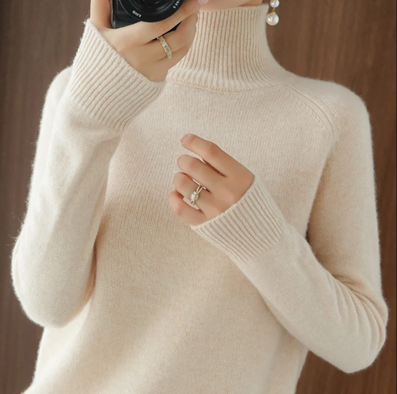 Maglione Donna in Lana Caldo Regular Fit