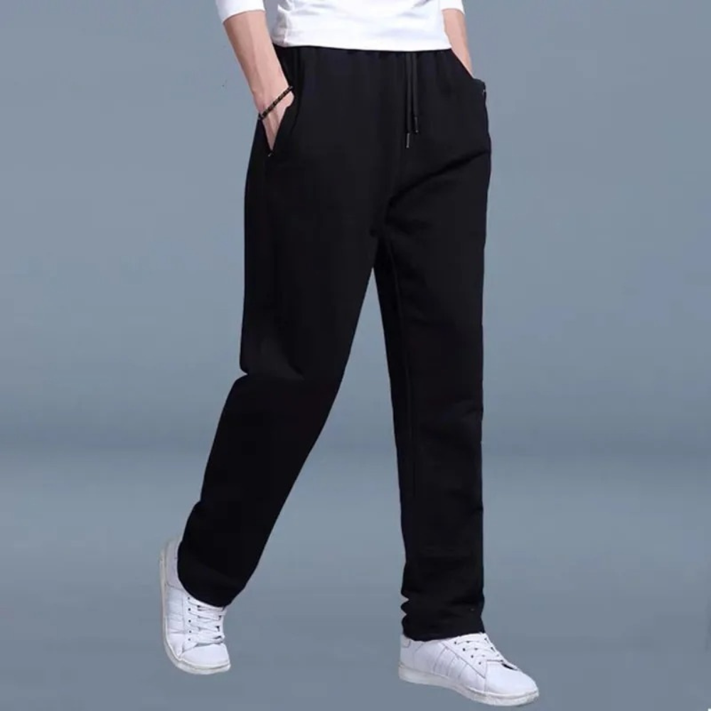 Pantaloni Jogging Uomo Cotone Traspirante Comfort Taglie M-3XL