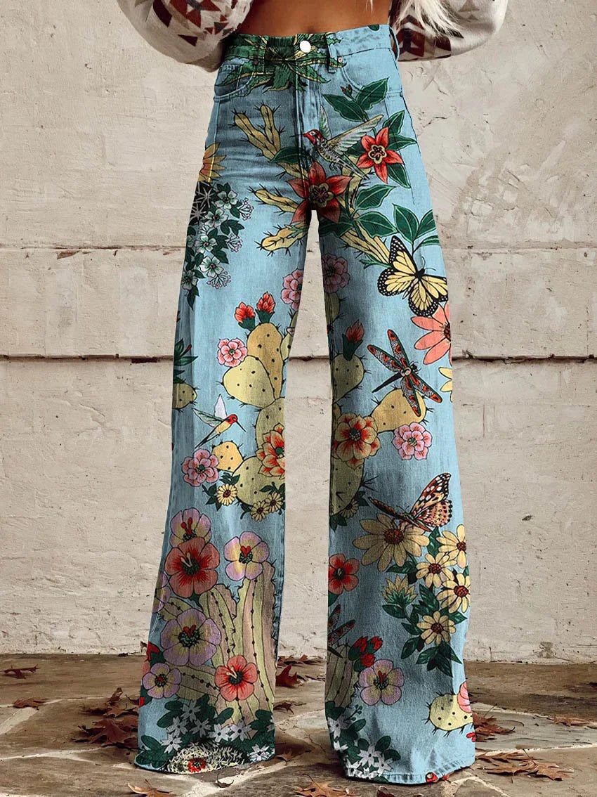 Jeans Baggy Donna Vestibilità Lunga Casual
