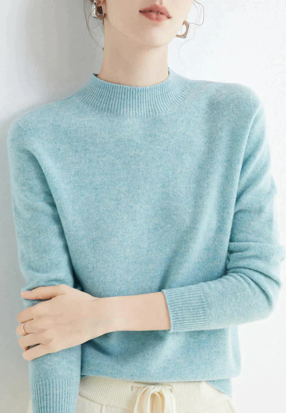 Maglione Donna Morbido Manica Corta