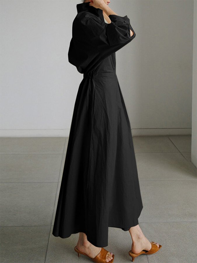 Abito Lungo Elegante Cerimonia Donna - Vestito Lungo Estivo per Occasioni Raffinate 5