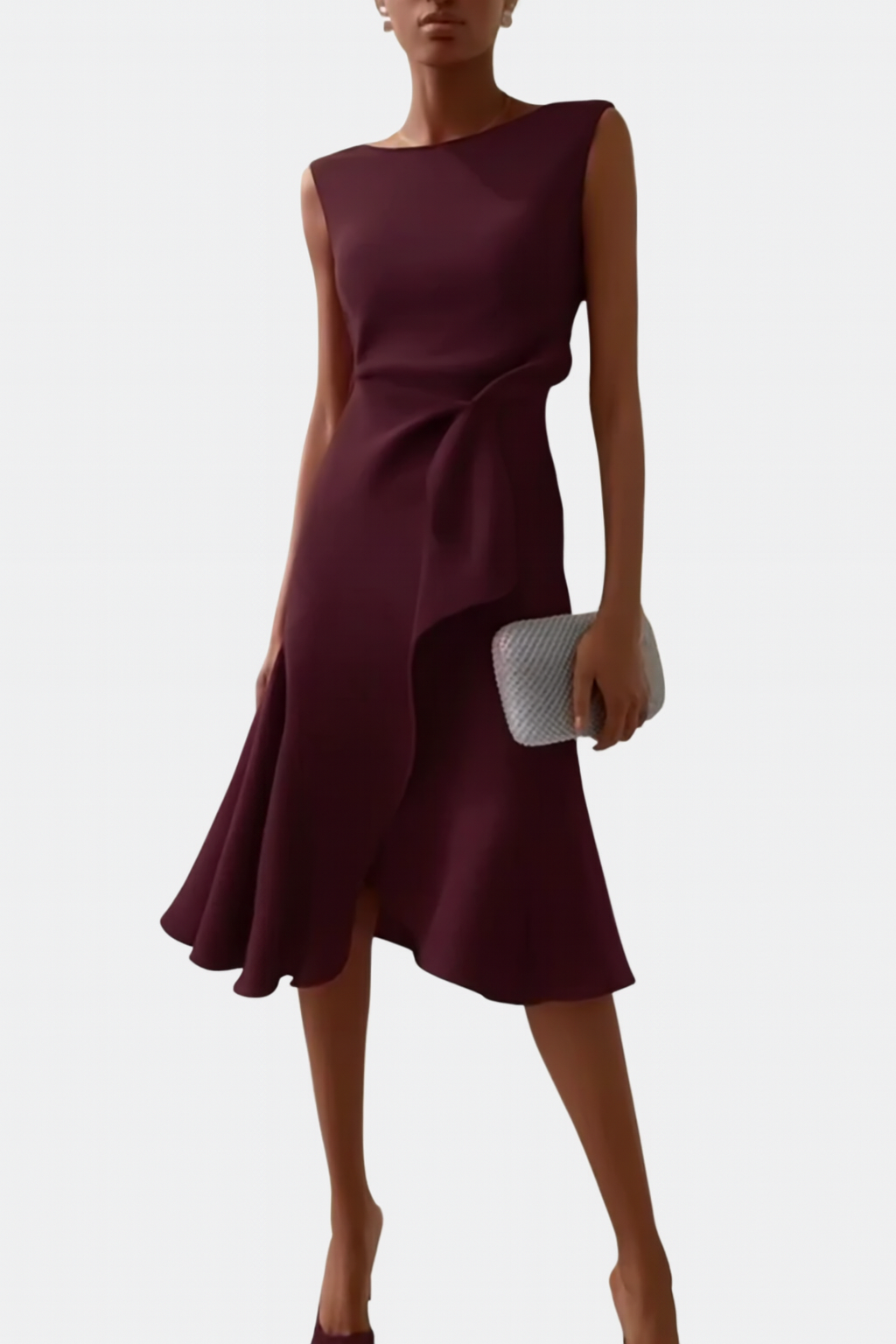 Abito Midi Asimmetrico da Donna per Occasioni Speciali - Elegante e Versatile 11