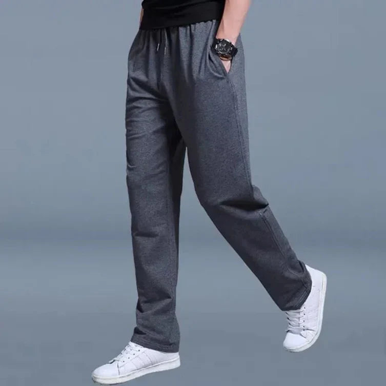 Pantaloni Jogging Uomo Comodi Lunghezza Lunga
