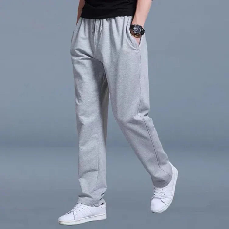 Pantaloni Jogging Uomo Comodi Lunghezza Lunga