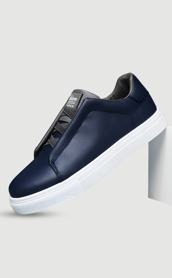 Sneaker Uomo in Pelle Vestibilità Classica