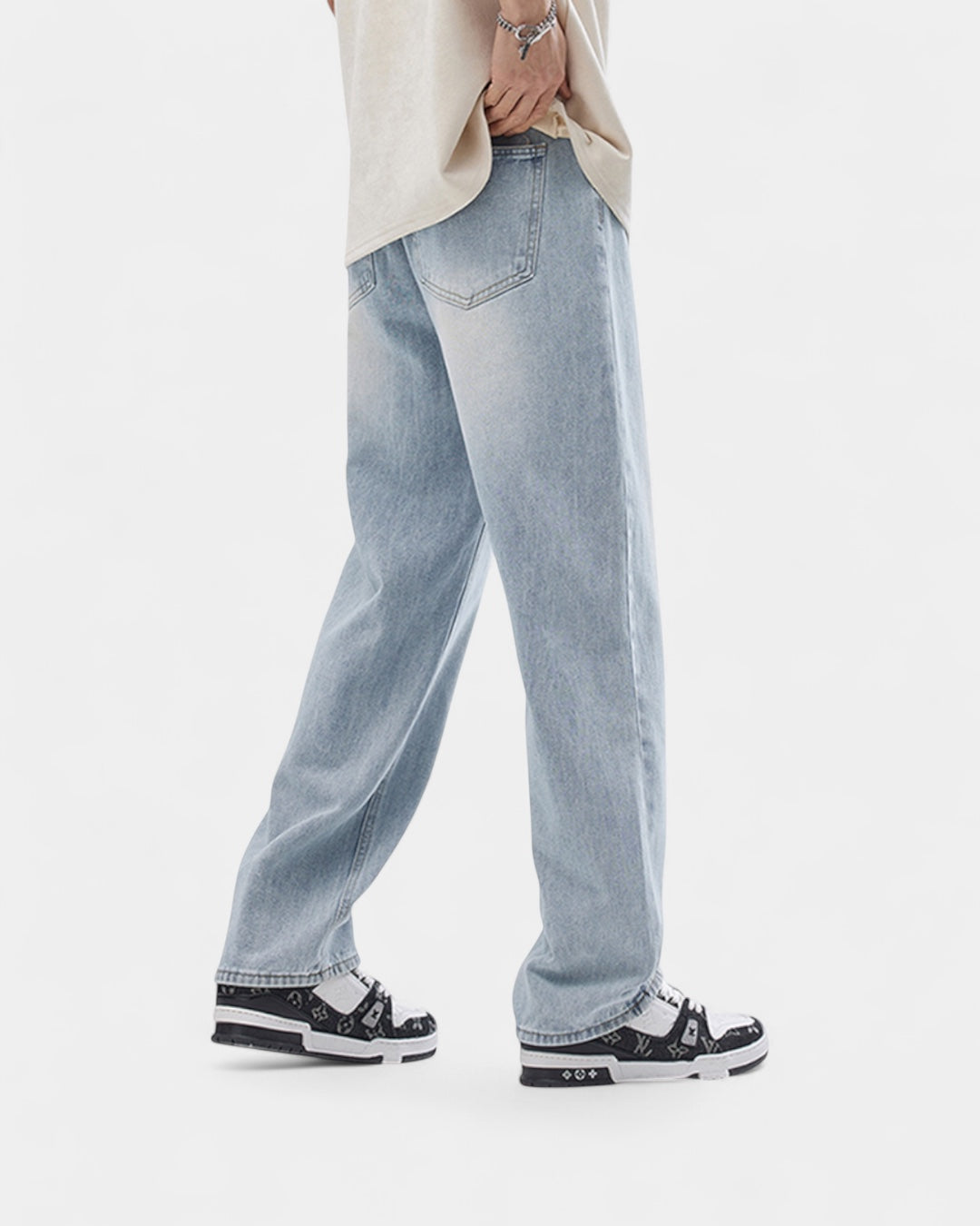 Altrio | Jeans a Gamba Dritta Comfort Denim Morbido