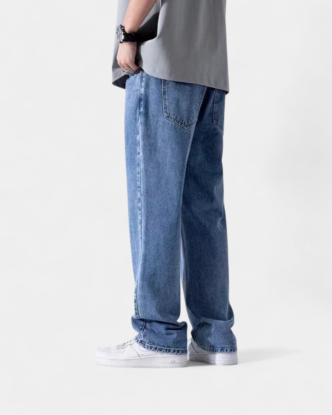 Altrio | Jeans a Gamba Dritta Comfort Denim Morbido