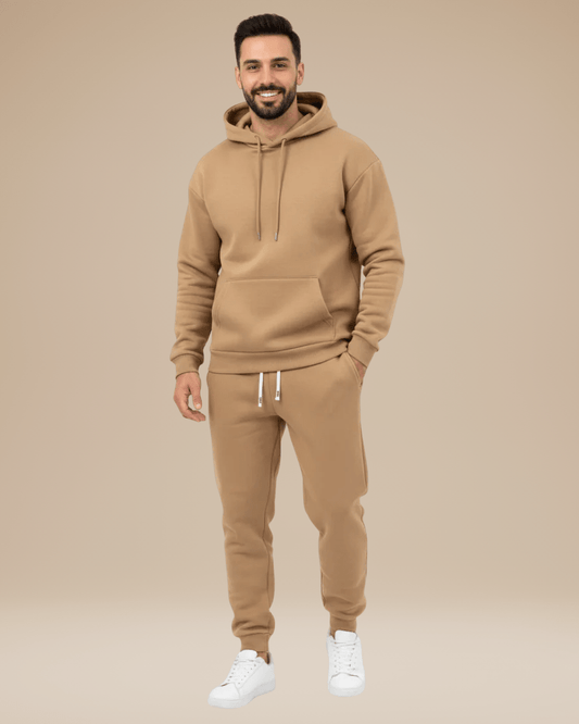 Completo Sportivo Uomo Felpa con Cappuccio e Jogger Regular - Vesarelli