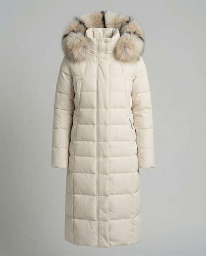 Cappotto Donna Imbottito Piuma Caldo
