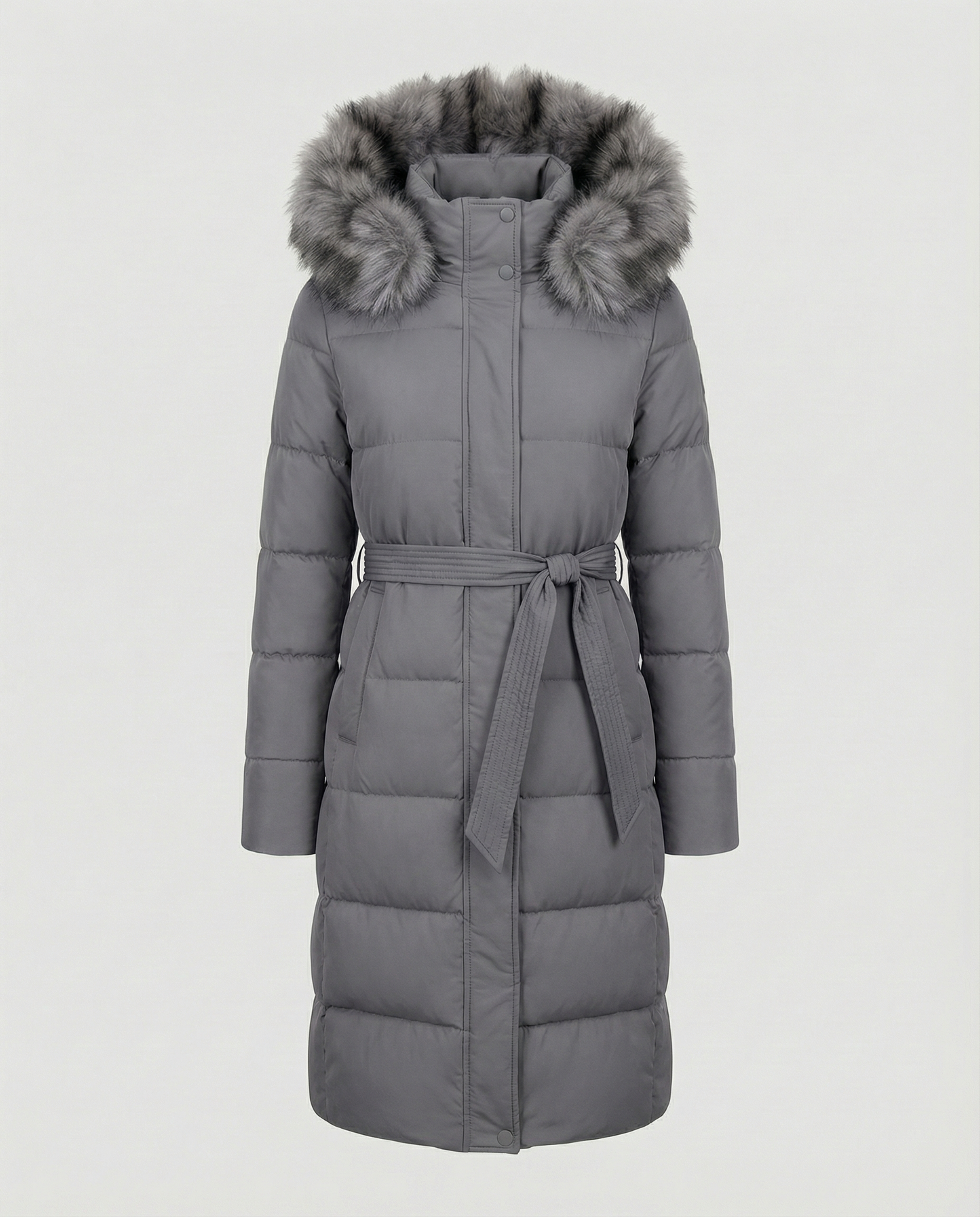 Cappotto Donna Imbottito Piuma Caldo