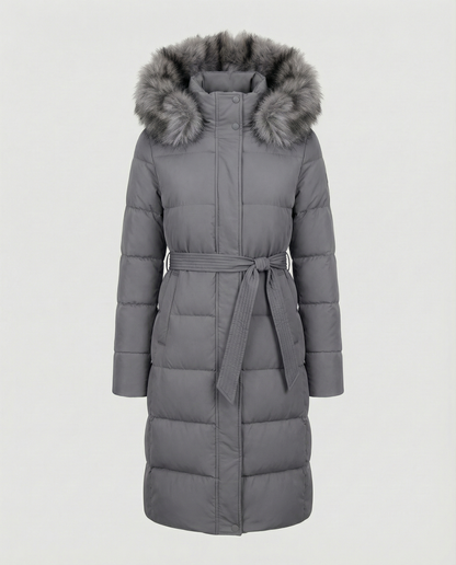 Cappotto Donna Imbottito Piuma Caldo