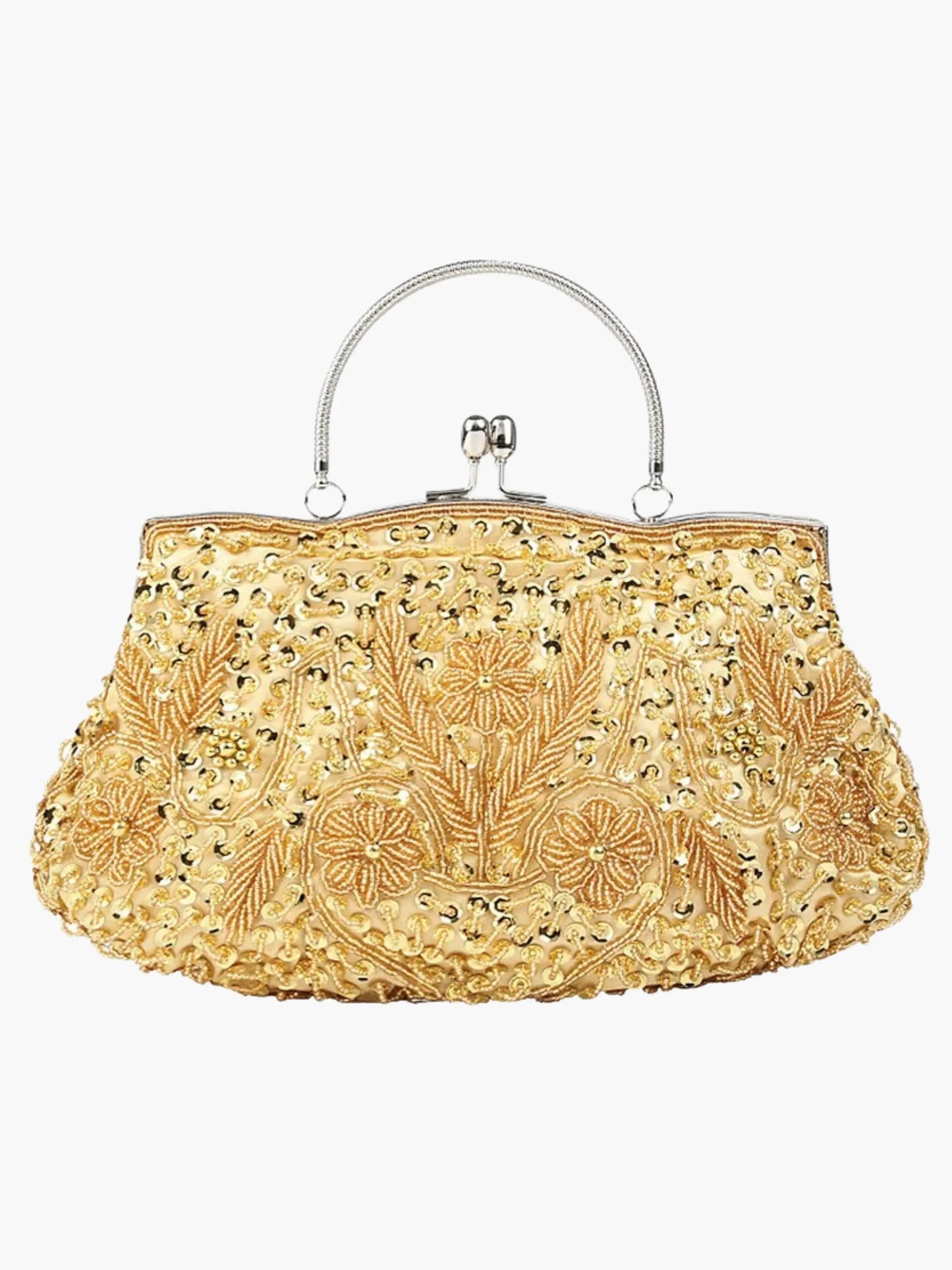 Borsa Donna Vintage Ricamata Stile Classico