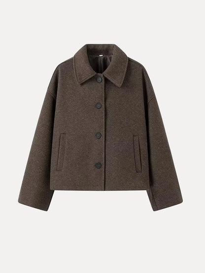 Giacca Donna in Misto Lana Doppia Fodera Stile Classico - Brentozzi