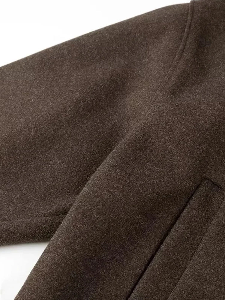 Giacca Donna in Misto Lana Doppia Fodera Stile Classico