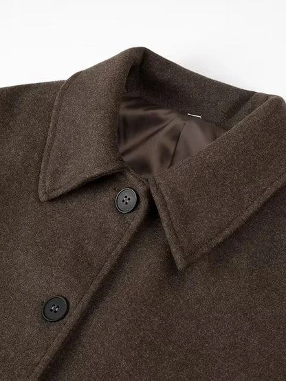 Giacca Donna in Misto Lana Doppia Fodera Stile Classico