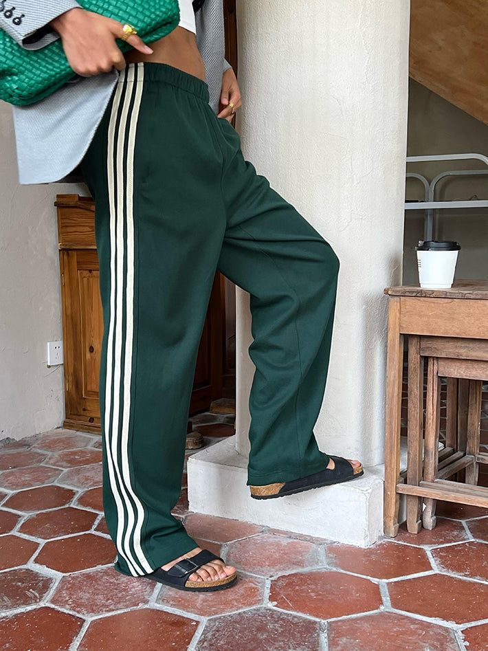 Pantaloni Donna Vita Alta Linea Dritta