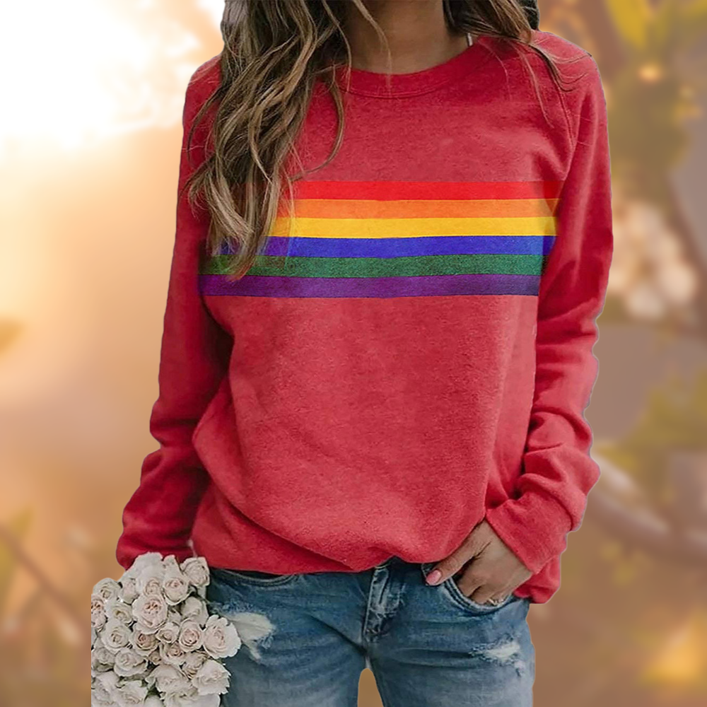 Maglione Uomo Cotone Morbido con Righe Orizzontali - Brentozzi