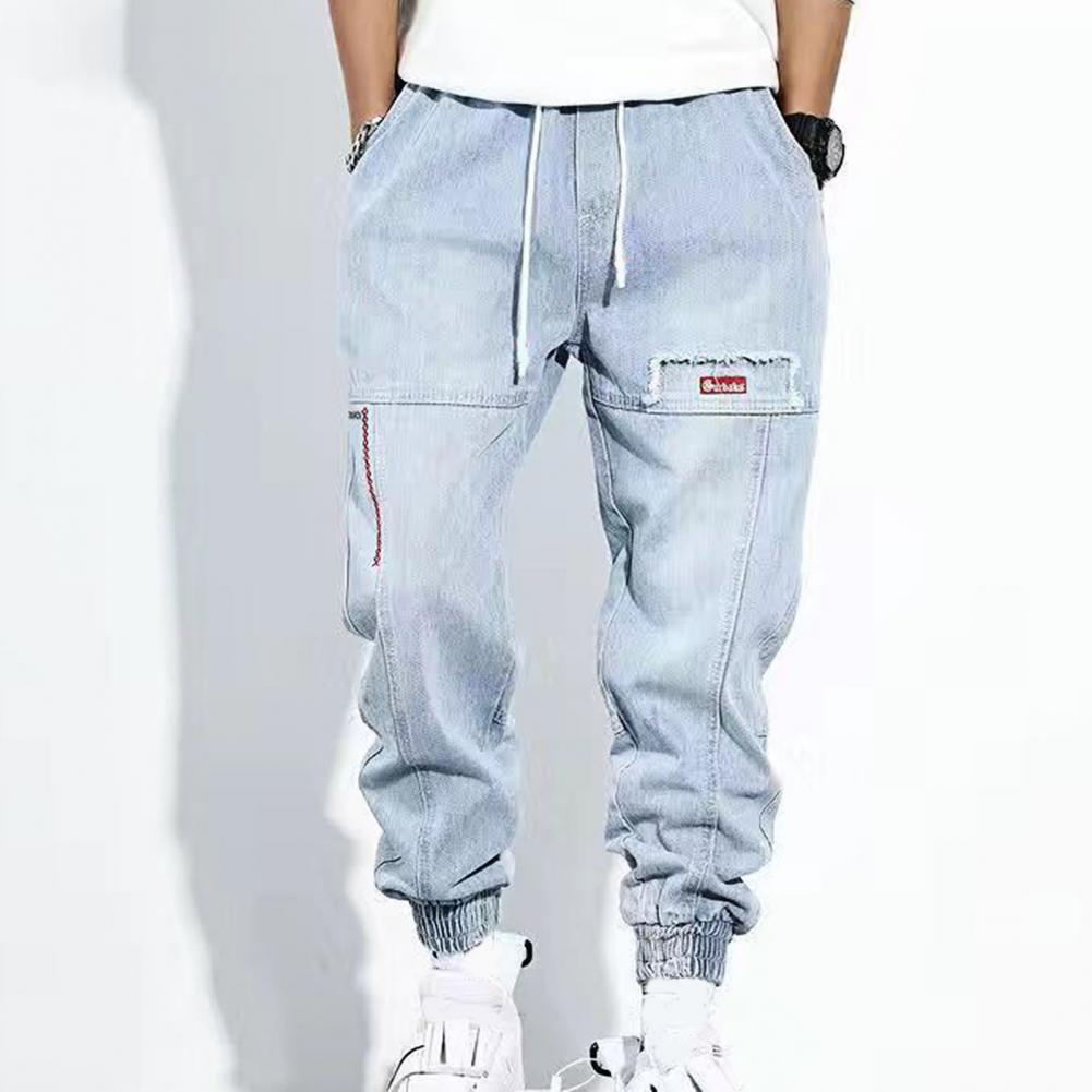 Jeans Baggy Uomo Denim con Coulisse - Brentozzi