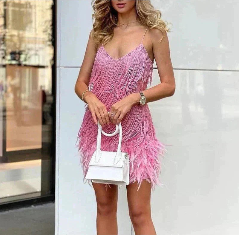 Abito Mini Donna da Sera Elegante