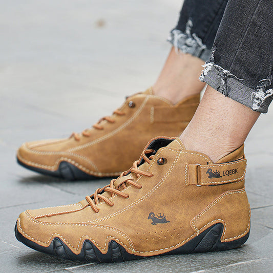 Scarpe Barefoot Uomo con Lacci Suola Profilata - Brentozzi