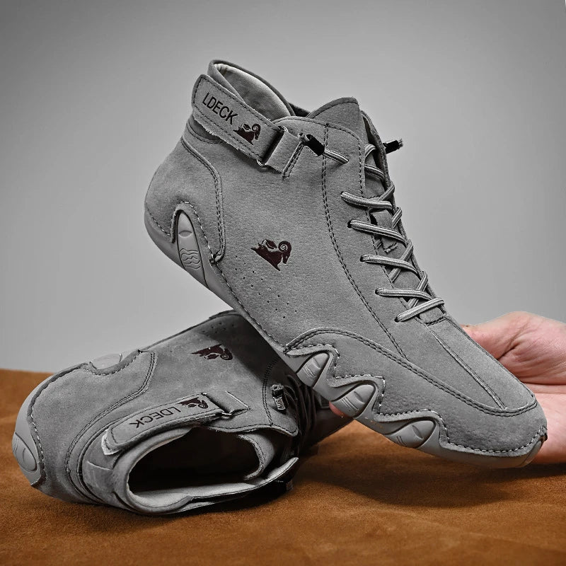 Scarpe Barefoot Uomo con Lacci Suola Profilata
