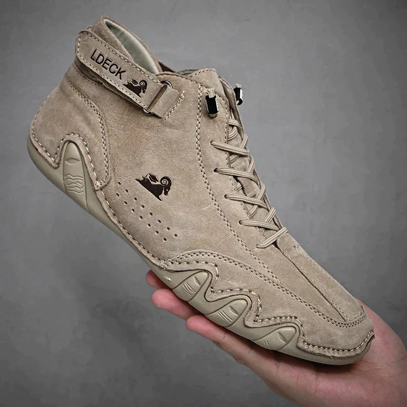 Scarpe Barefoot Uomo con Lacci Suola Profilata