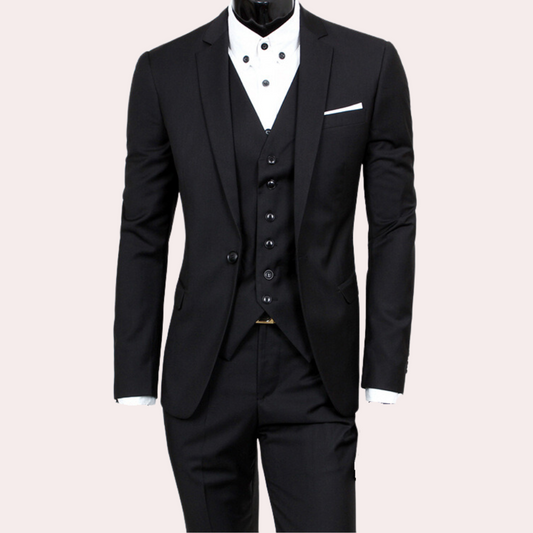 Completo Uomo Tre Pezzi in Tessuto Slim Fit - Brentozzi