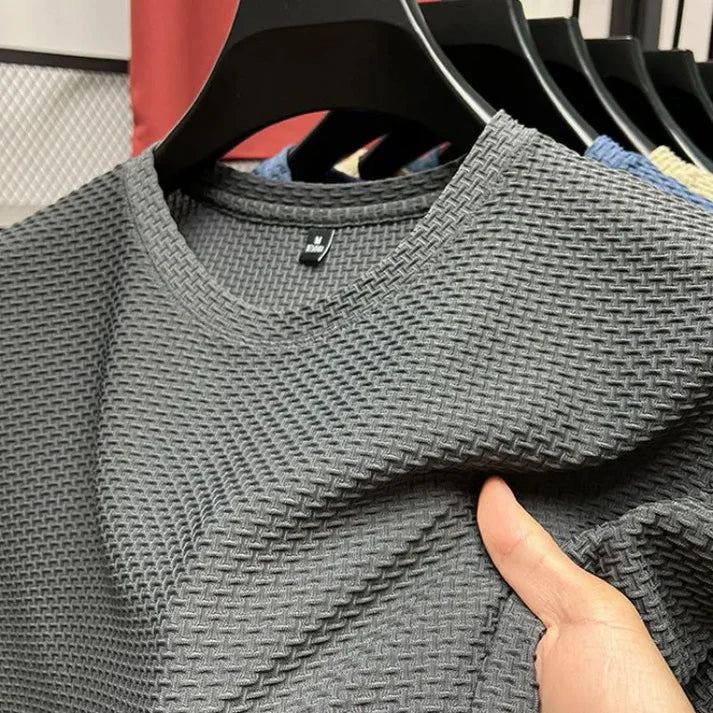 T-Shirt Uomo in Mesh Morbido Vestibilità Comoda - Brentozzi