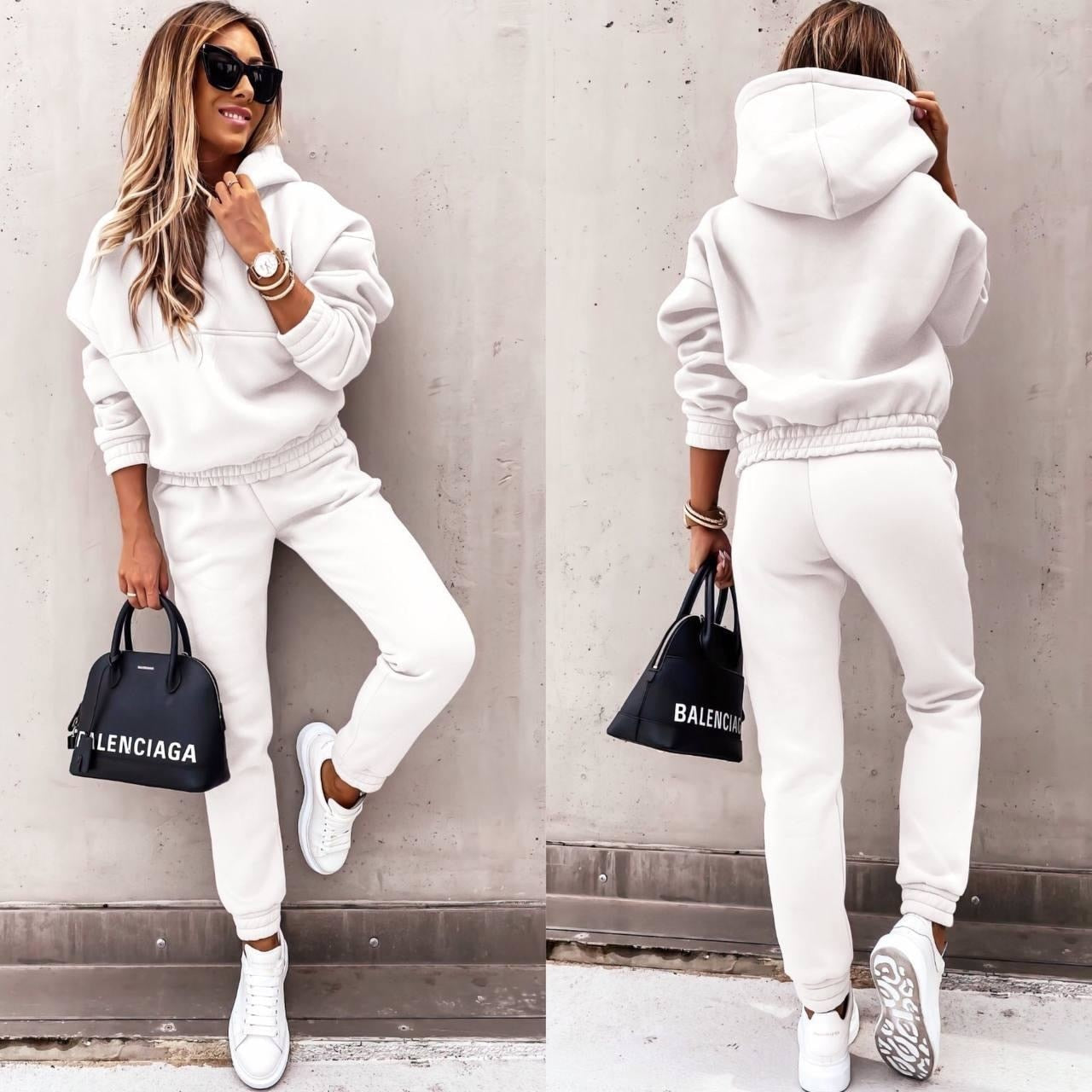 Tuta Jogging Donna Tessuto Traspirante Stile Moderno Versatile