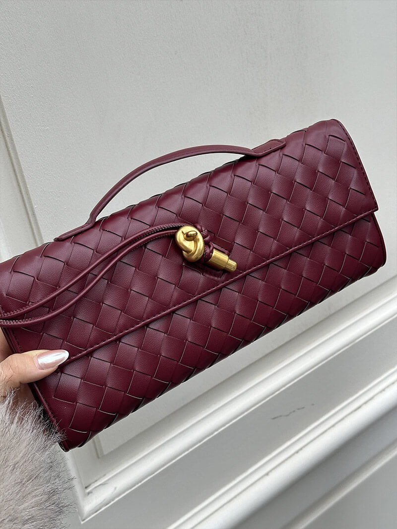 Borsa Unisex Intrecciata Stile Classico