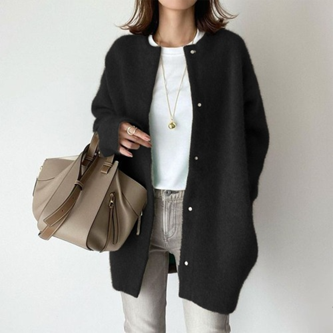 Cardigan Donna in Cashmere Elegante Slim Fit